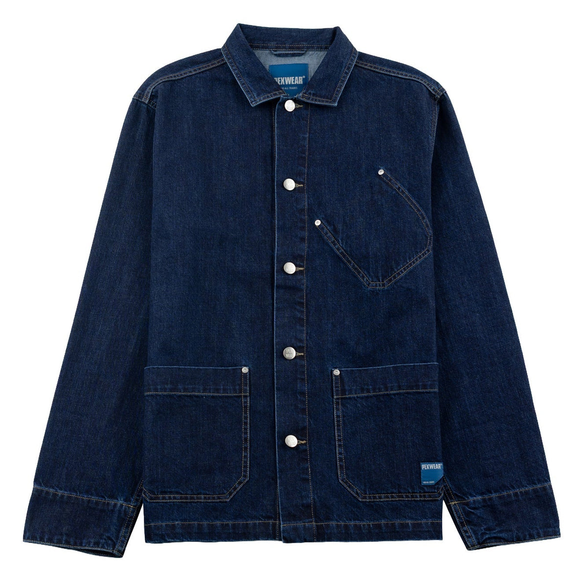 Pexwear Tradesman Denim Indigo Blue Jacket