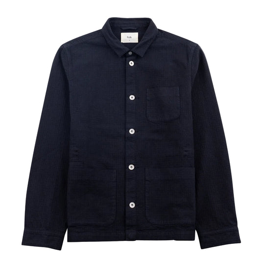 Folk Assembly Chunky Ripstop Black Jacket