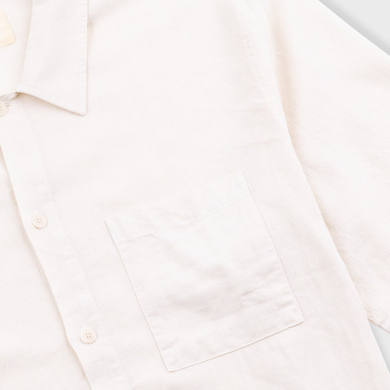 Folk Gabe Linen Viscose Ecru SS Shirt
