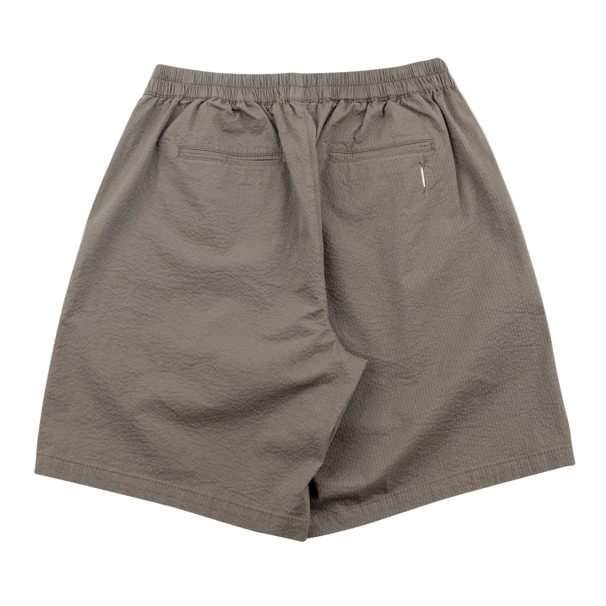 Folk Relaxed Assembly Seersucker Olive Short
