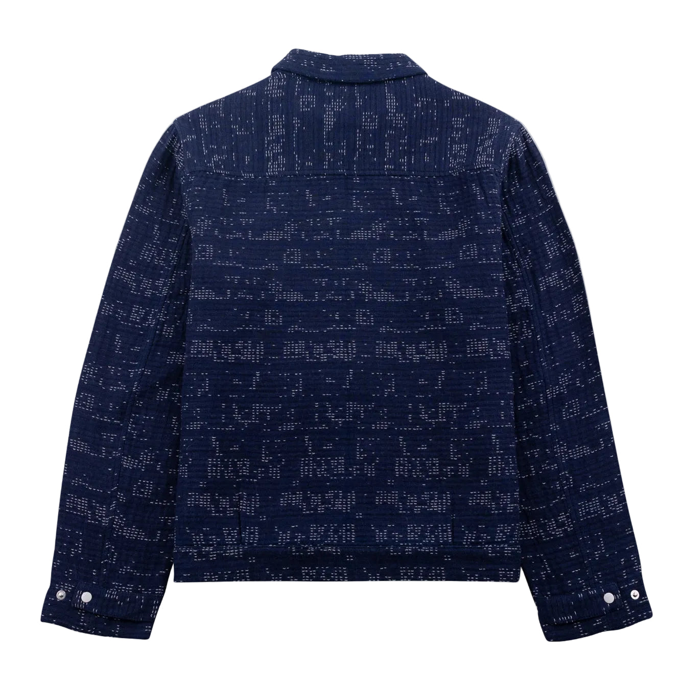 Folk Signal Stray Float Stitch Indigo Blouson Jacket