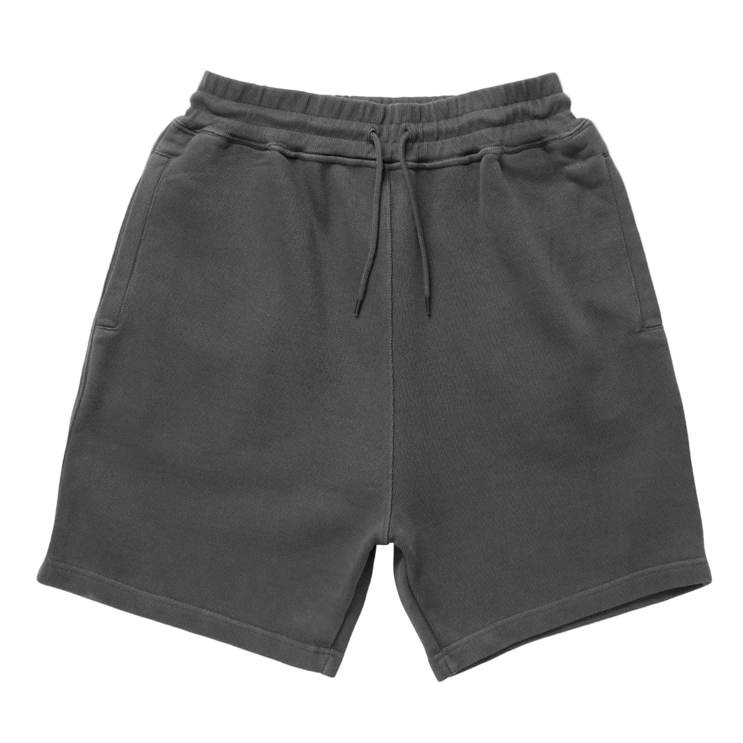 Power Goods Loopback Washed Black Sweat Short