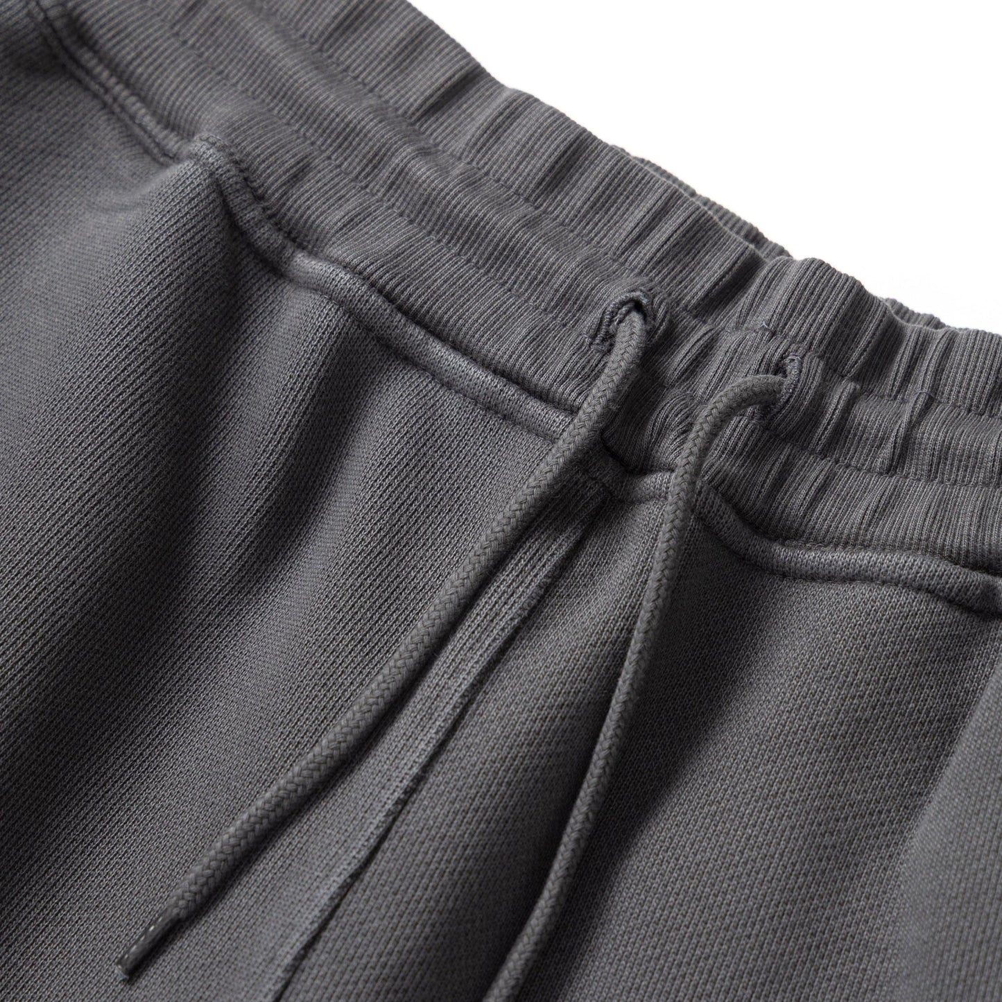 Power Goods Loopback Washed Black Sweat Short