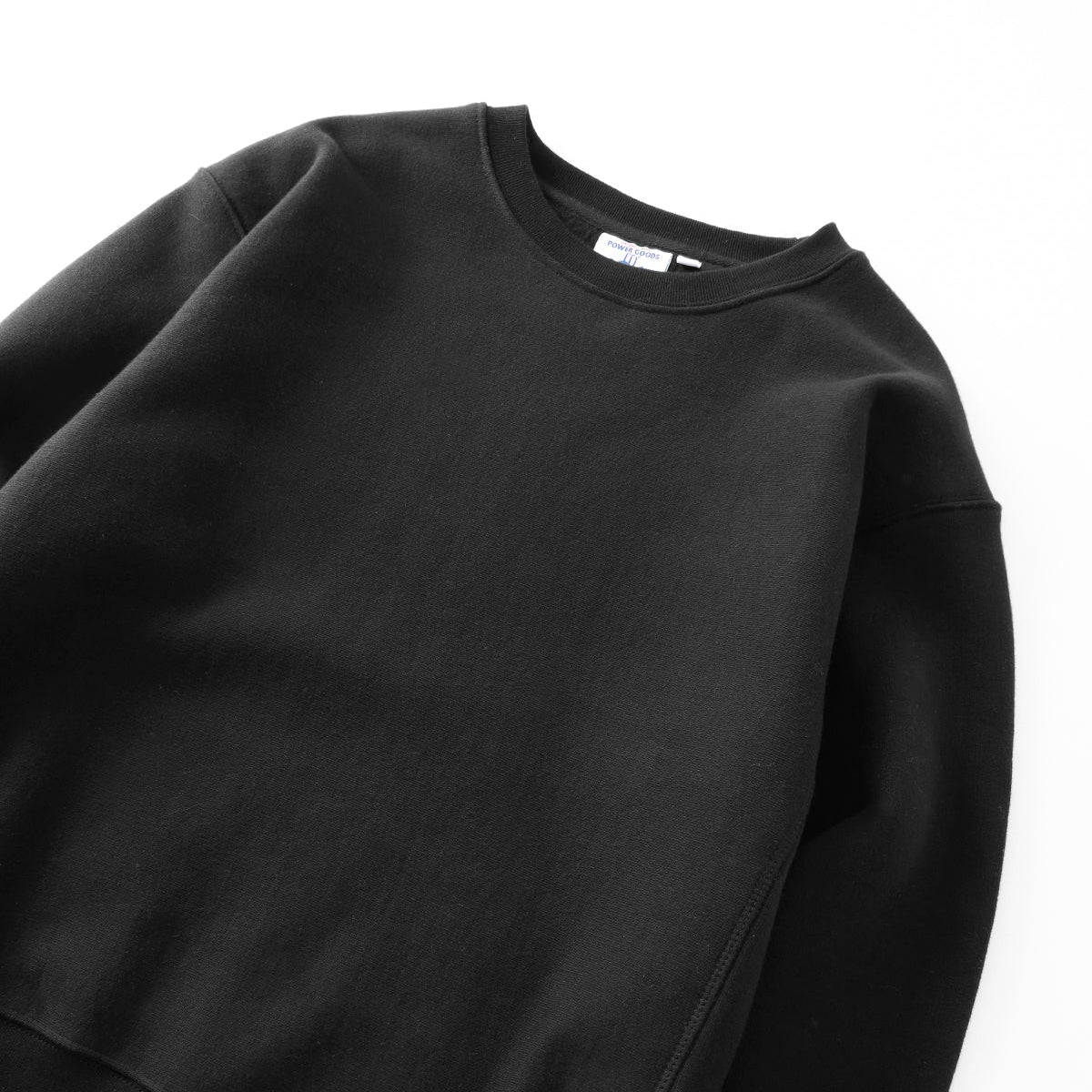 Power Goods Super Weight Black Sweatshirt