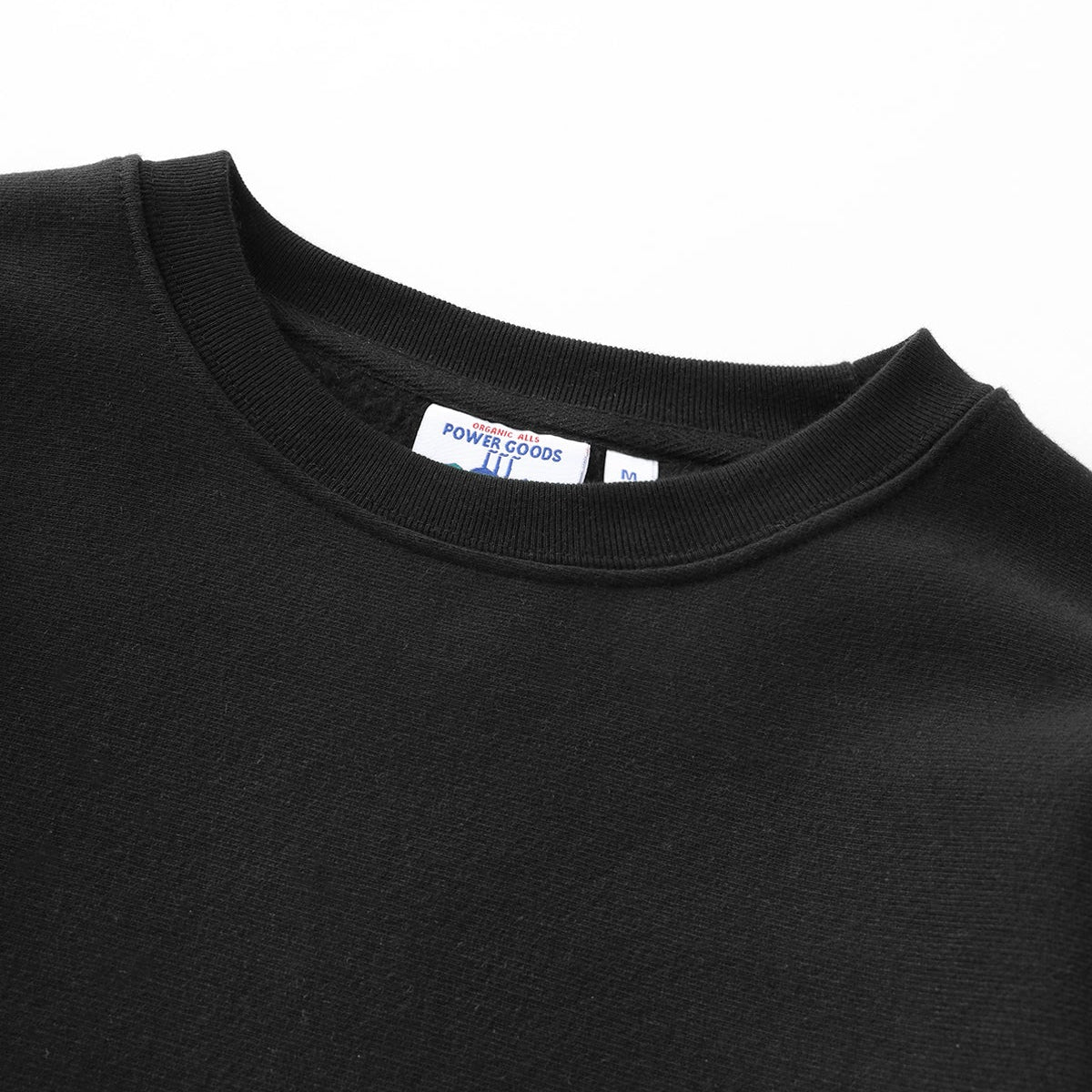 Power Goods Super Weight Black Sweatshirt