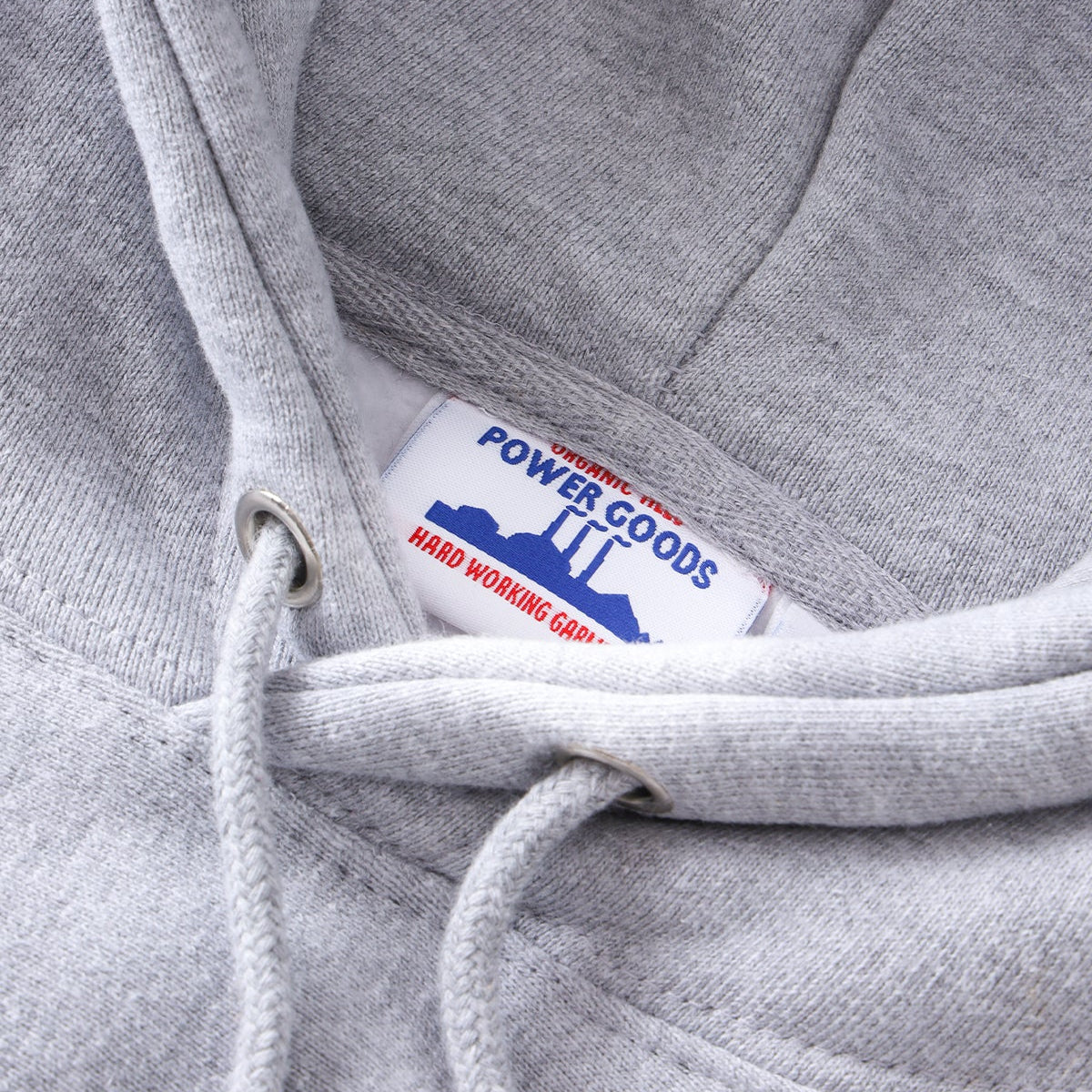 Power Goods Super Weight Heather Grey Hoodie