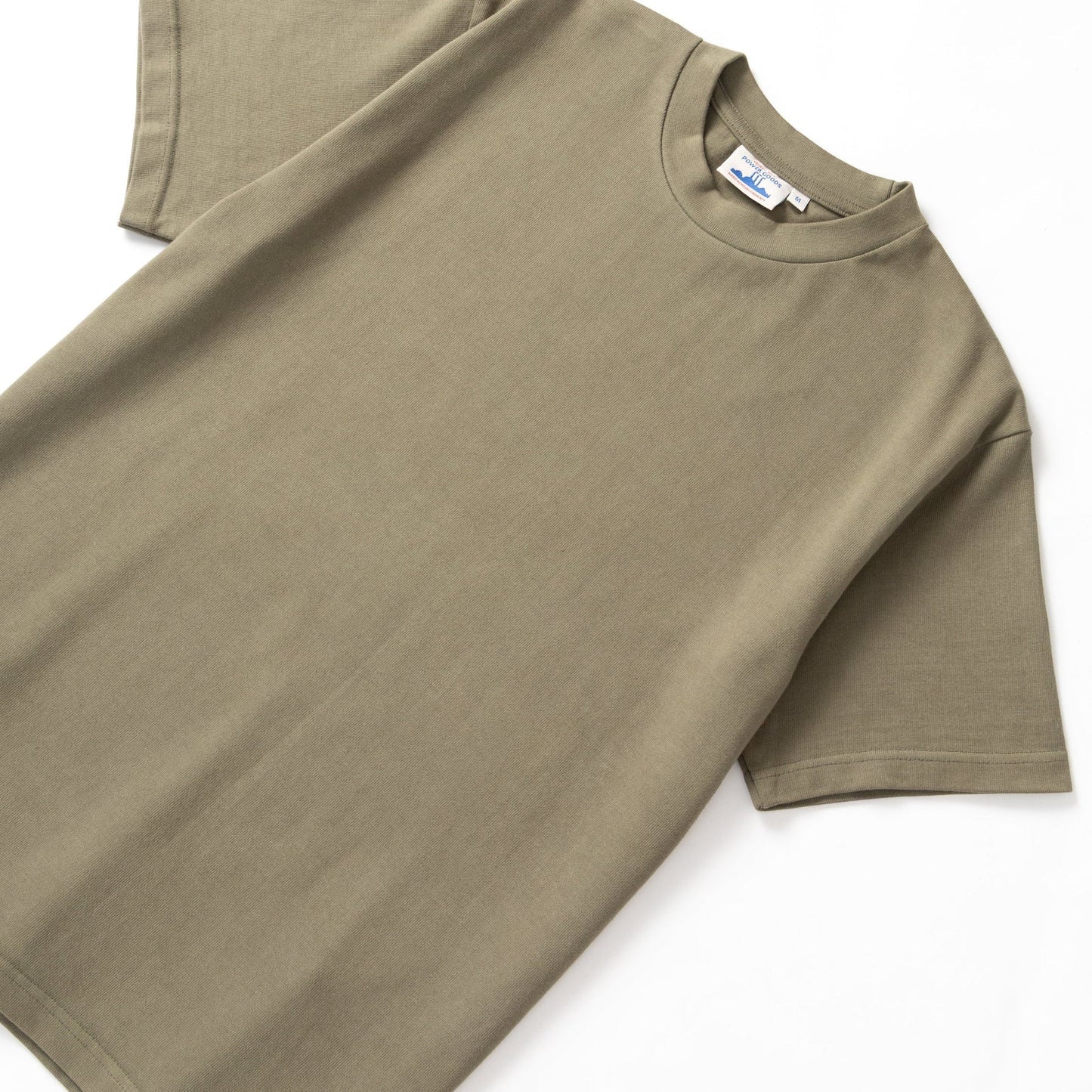 Power Goods Super Weight olive Tee