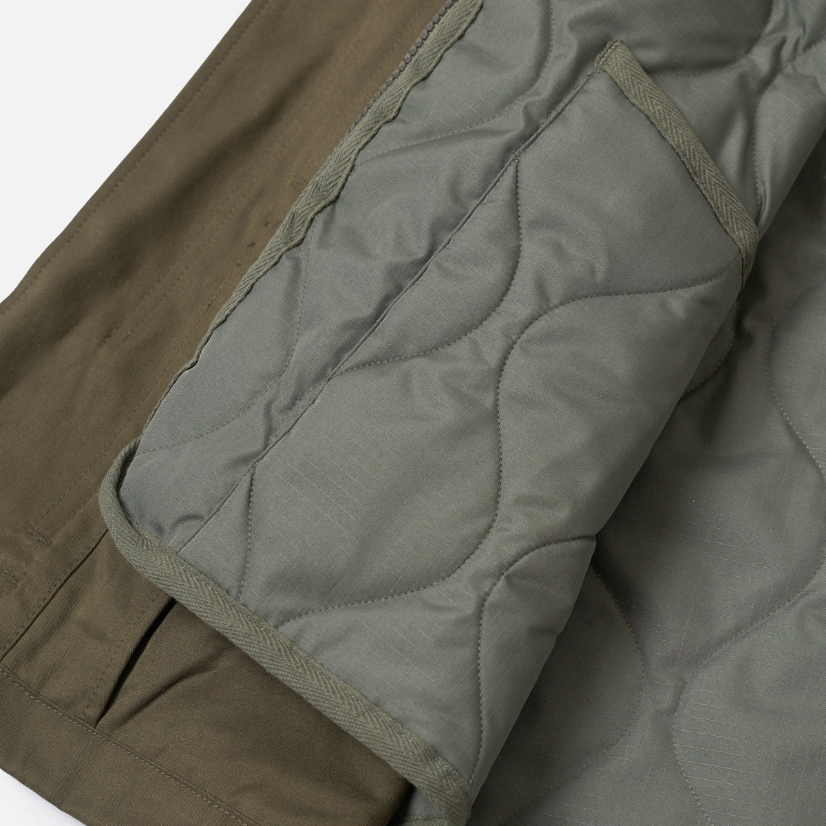 Universal Works Down CR Raf Olive Jacket