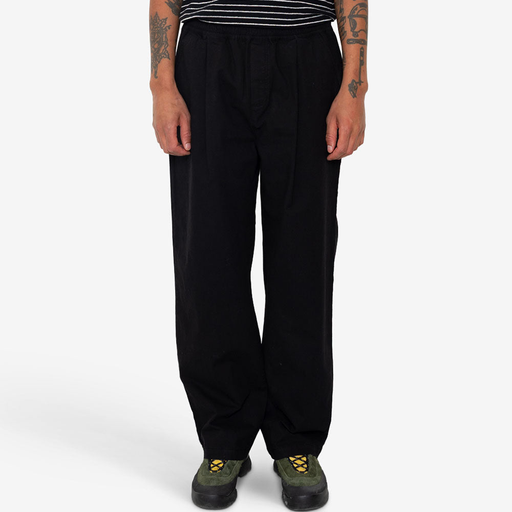 Folk Drawcord Loose Black Trouser