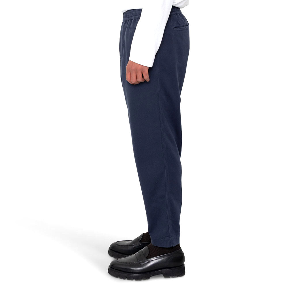 Folk Drawcord Assembly Brushed Twill Navy Pant