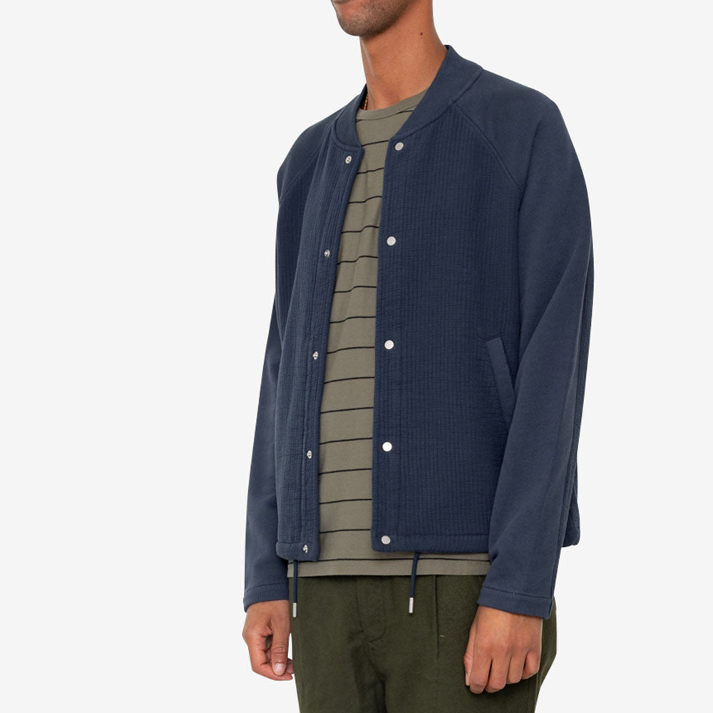 Folk Signal Bomber Navy Jacket