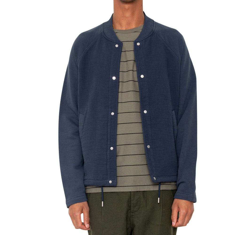 Folk Signal Bomber Navy Jacket