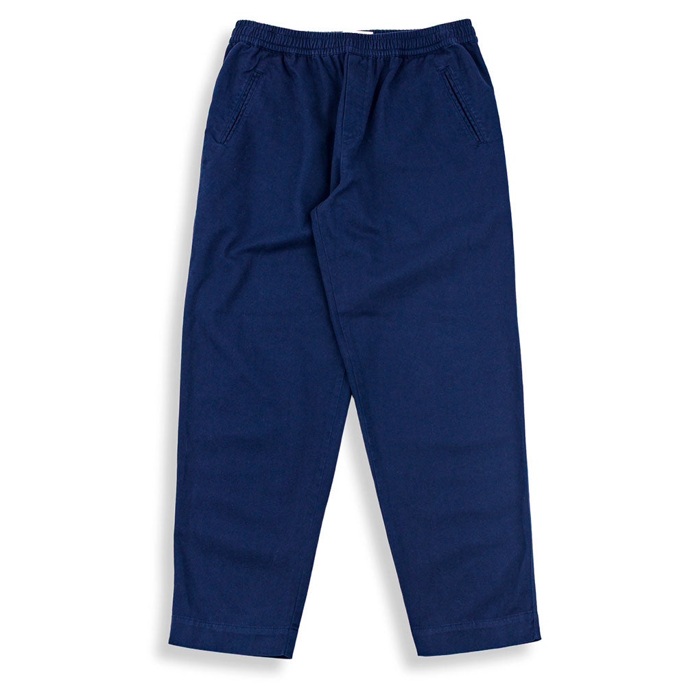 Folk Drawcord Assembly Brushed Twill Navy Pant