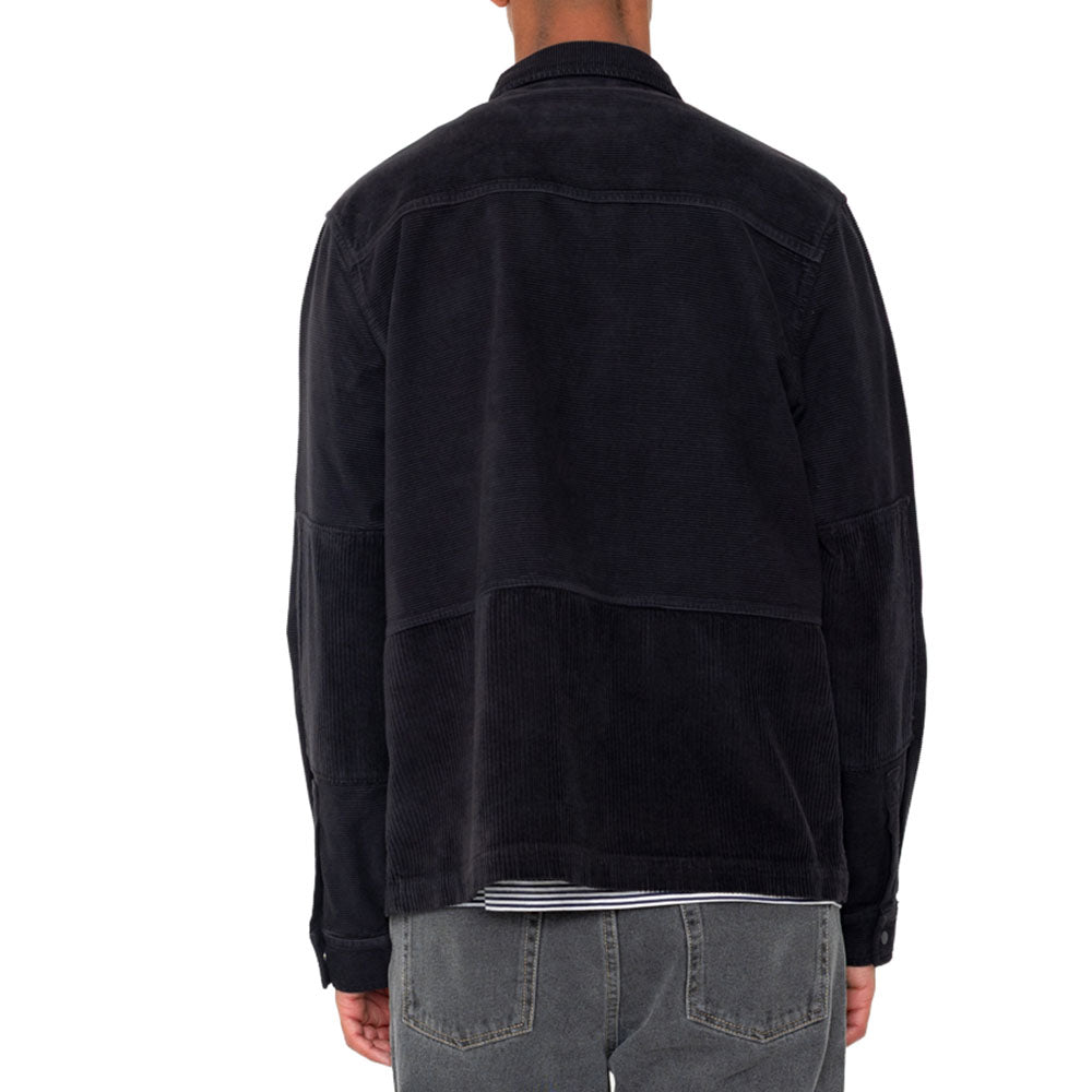 Folk Assembly Worker Black Cord Jacket