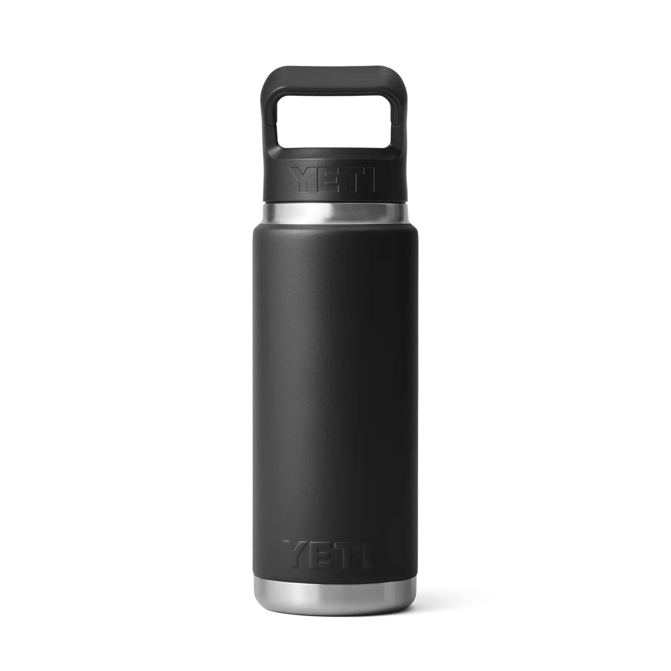 YETI Rambler 26 OZ Black Straw Bottle