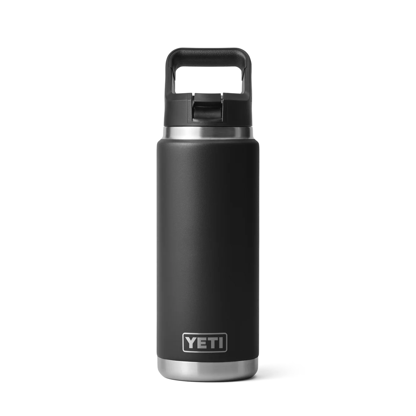 YETI Rambler 26 OZ Black Straw Bottle
