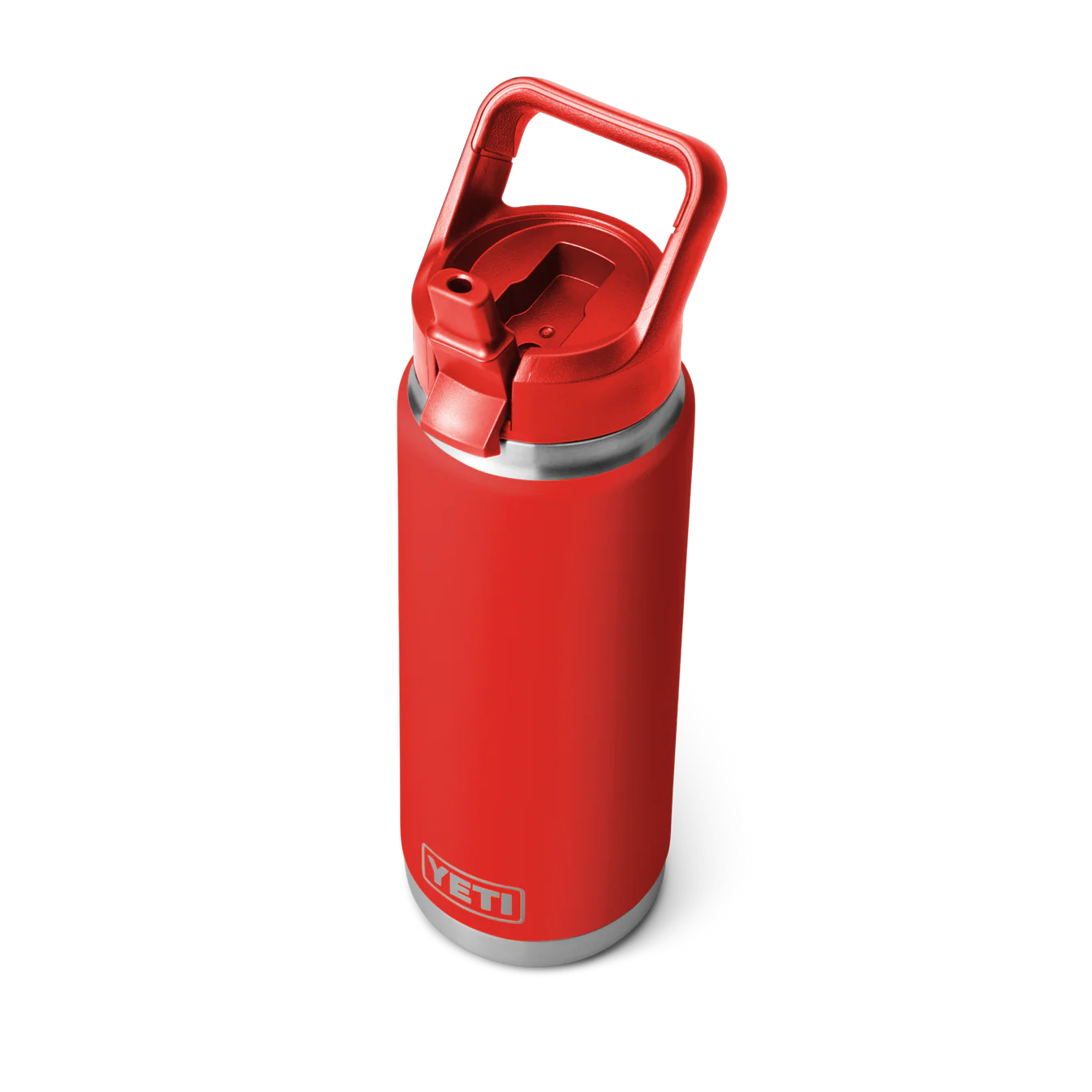 YETI Rambler 26 OZ Rescue Red Straw Bottle