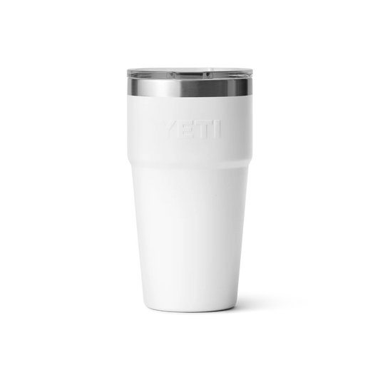 YETI Rambler 20 OZ White Stackable Cup