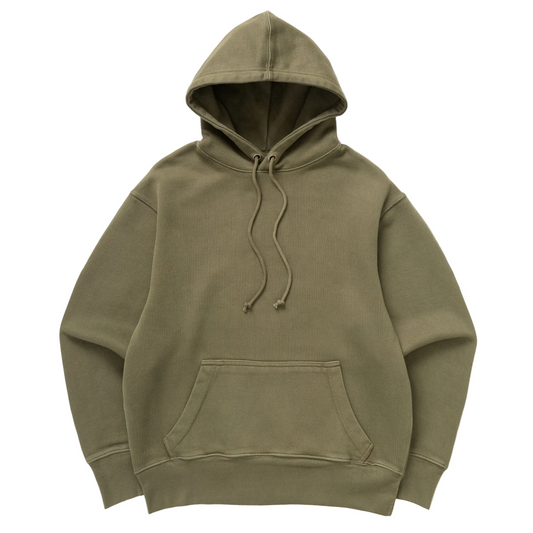 Power Goods Loopback Olive Hoodie