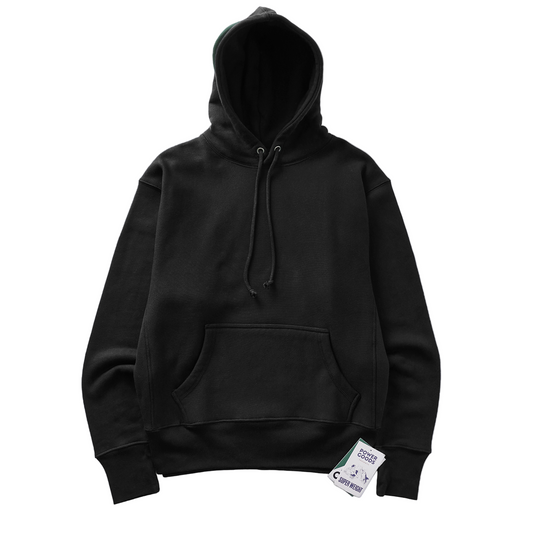 Power Goods Super Weight Black Hoodie