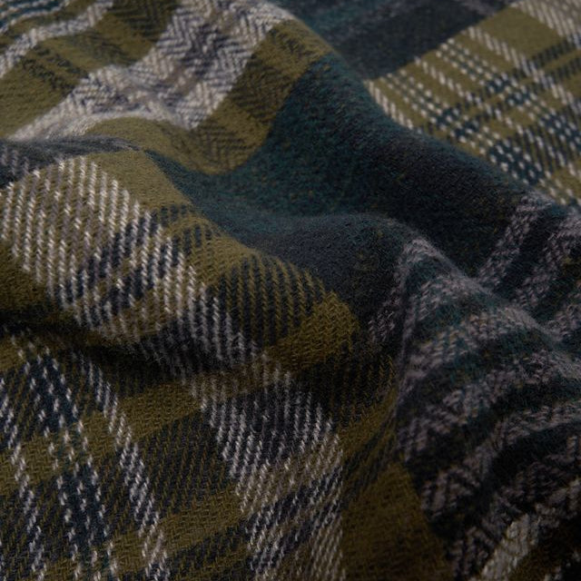 Universal Works Japanese Patchwork Green Jacket