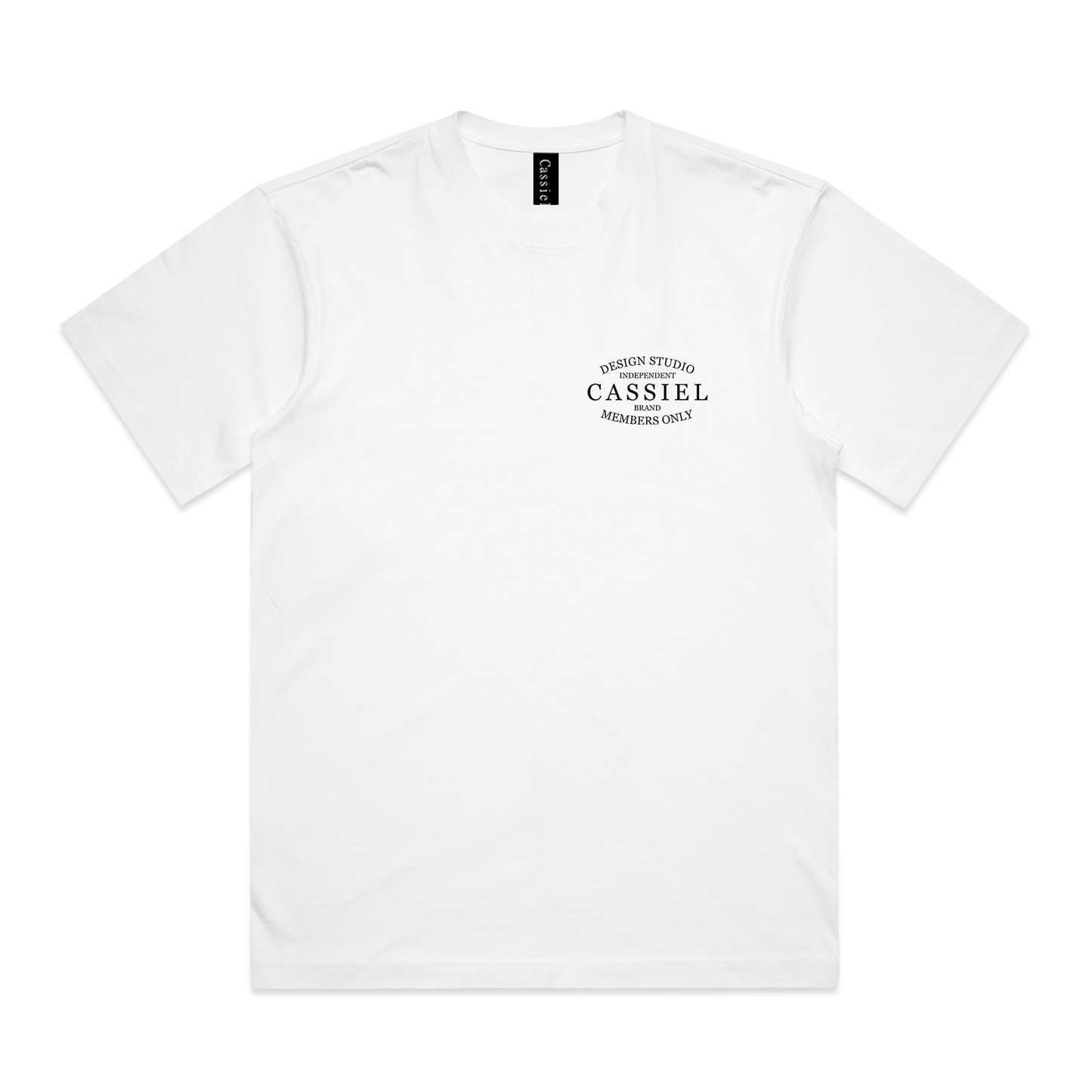 Cassiel Brand Box White Tee