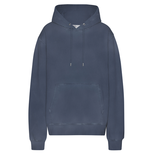 Colorful Standard Classic Organic Neptune Blue Hoodie Sweatshirt