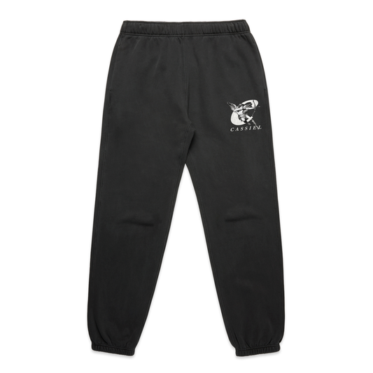 Cassiel Cherub Faded Black Sweatpant