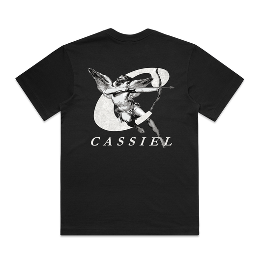 Cassiel Clo Cherub Box Black Tee