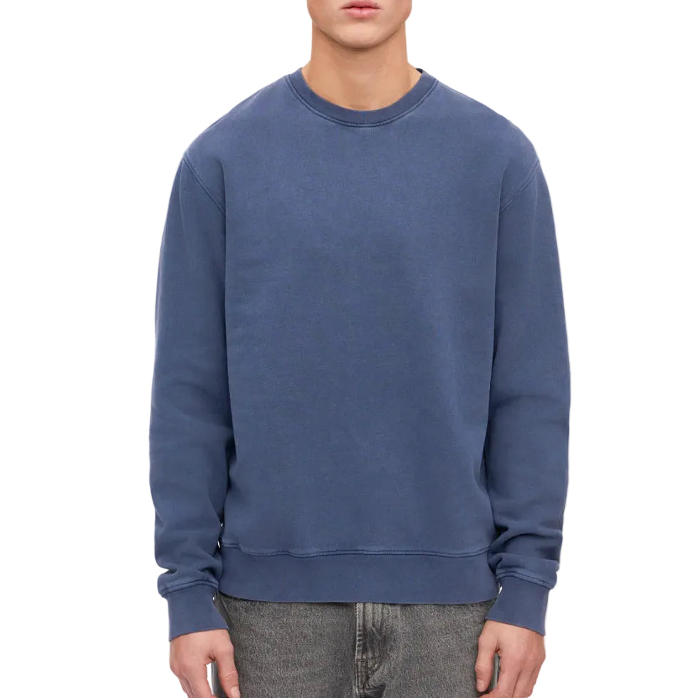 Colorful Standard Classic Organic Crew Neptune Blue Sweatshirt