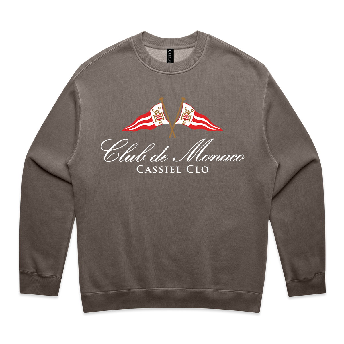 Cassiel Clo Club De Monaco Faded Grey Sweatshirt