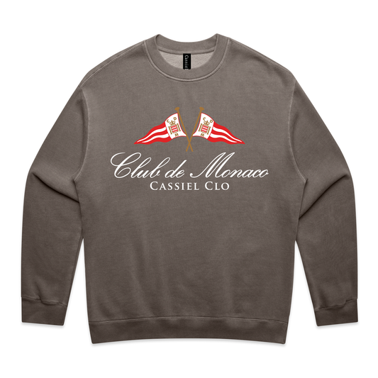 Cassiel Clo Club De Monaco Faded Grey Sweatshirt