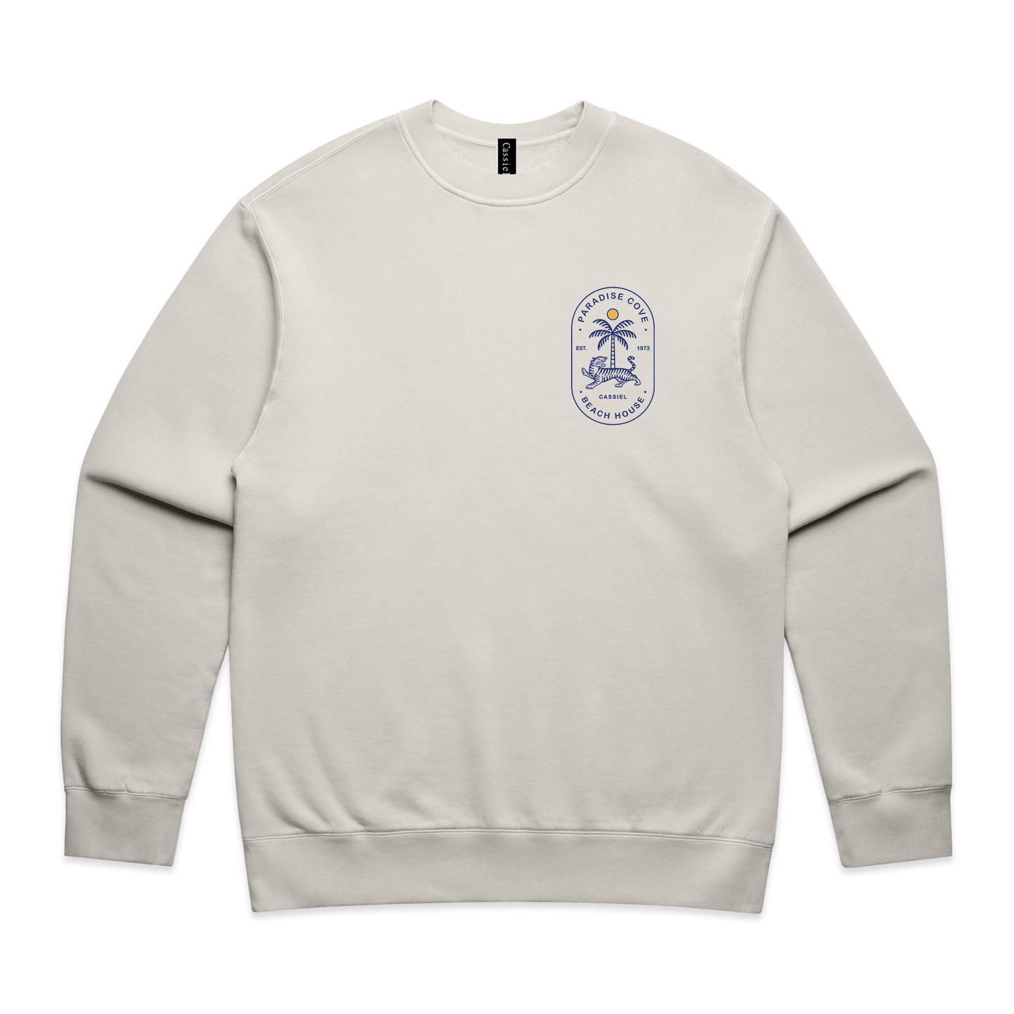 Cassiel Clo Paradise Cove Bone Sweatshirt