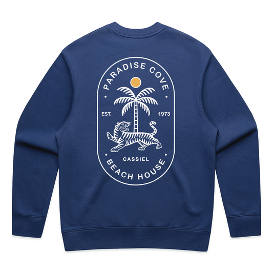 Cassiel Clo Paradise Cove Blue Sweatshirt