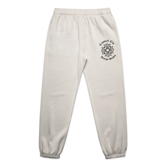 Cassiel Cross Faded Bone Sweatpant