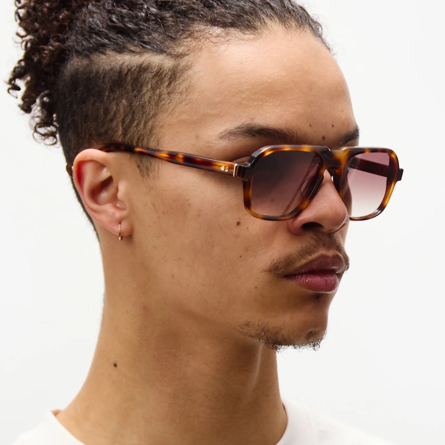 Oscar Deen Fraser Tortoise Claret Gradient Sunglasses