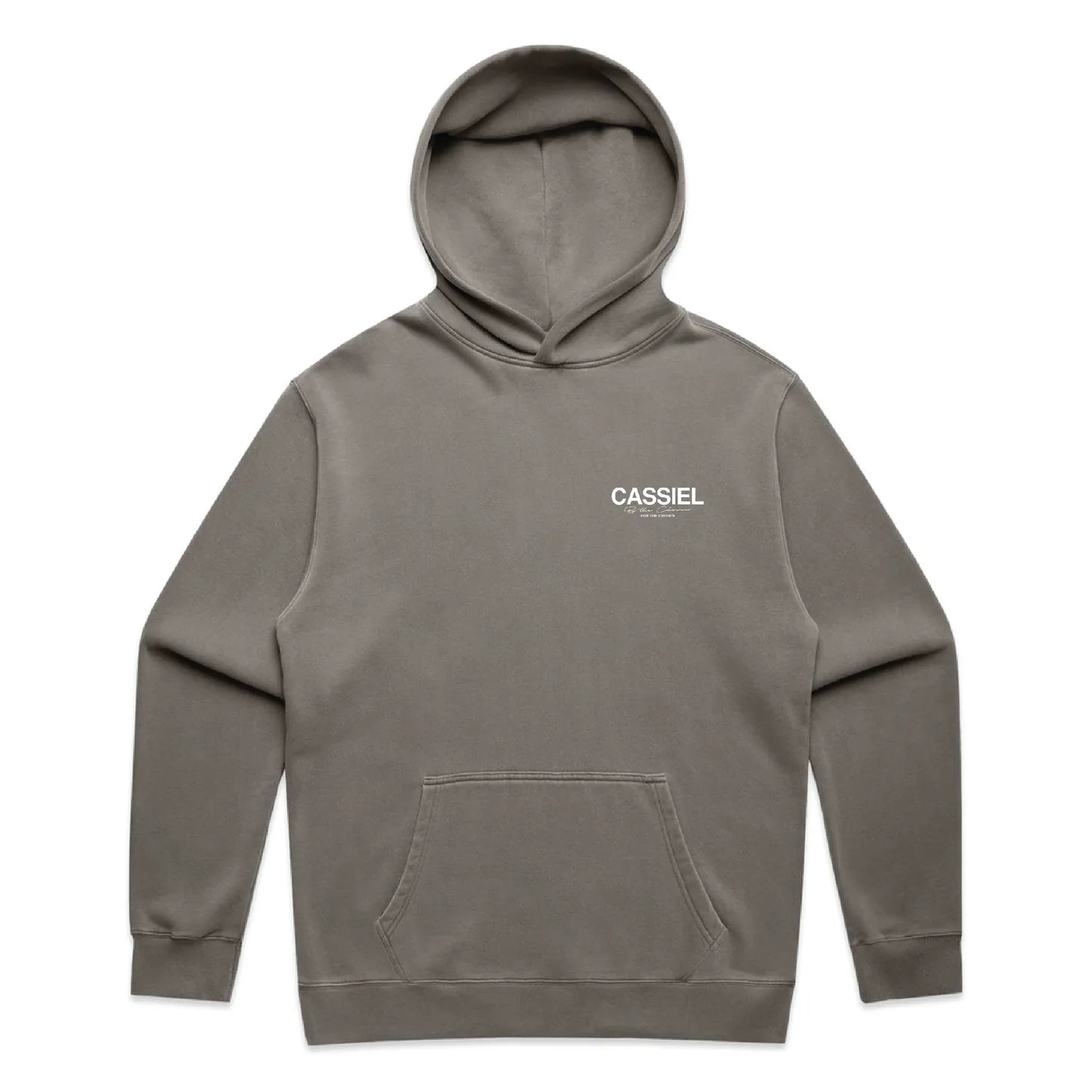 Cassiel For The Chosen Faded Grey Hoodie Sweatshirt
