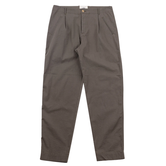 Folk Assembly Seersucker Olive Trouser Pant