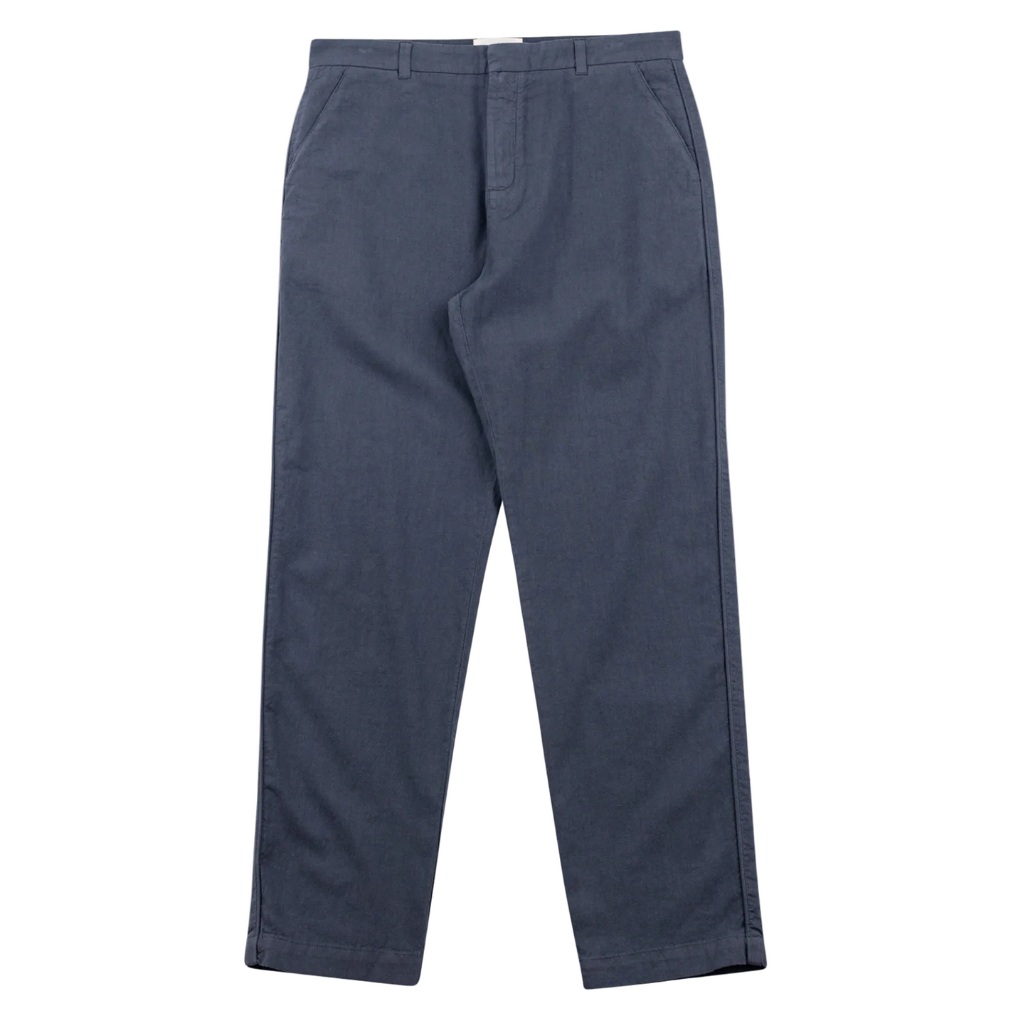 Folk Cotton Linen Charcoal Trouser