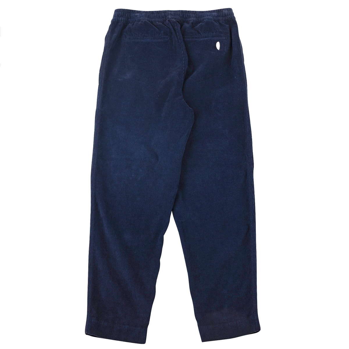 Folk Deep Navy Cord Drawcord Assembly Pant