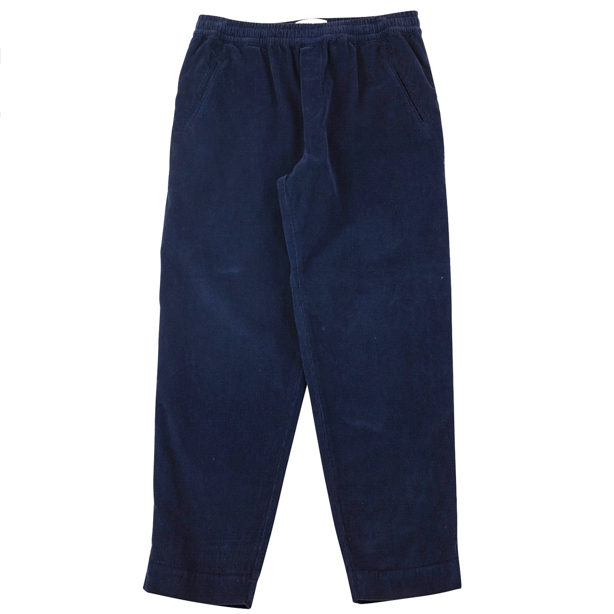 Folk Deep Navy Cord Drawcord Assembly Pant
