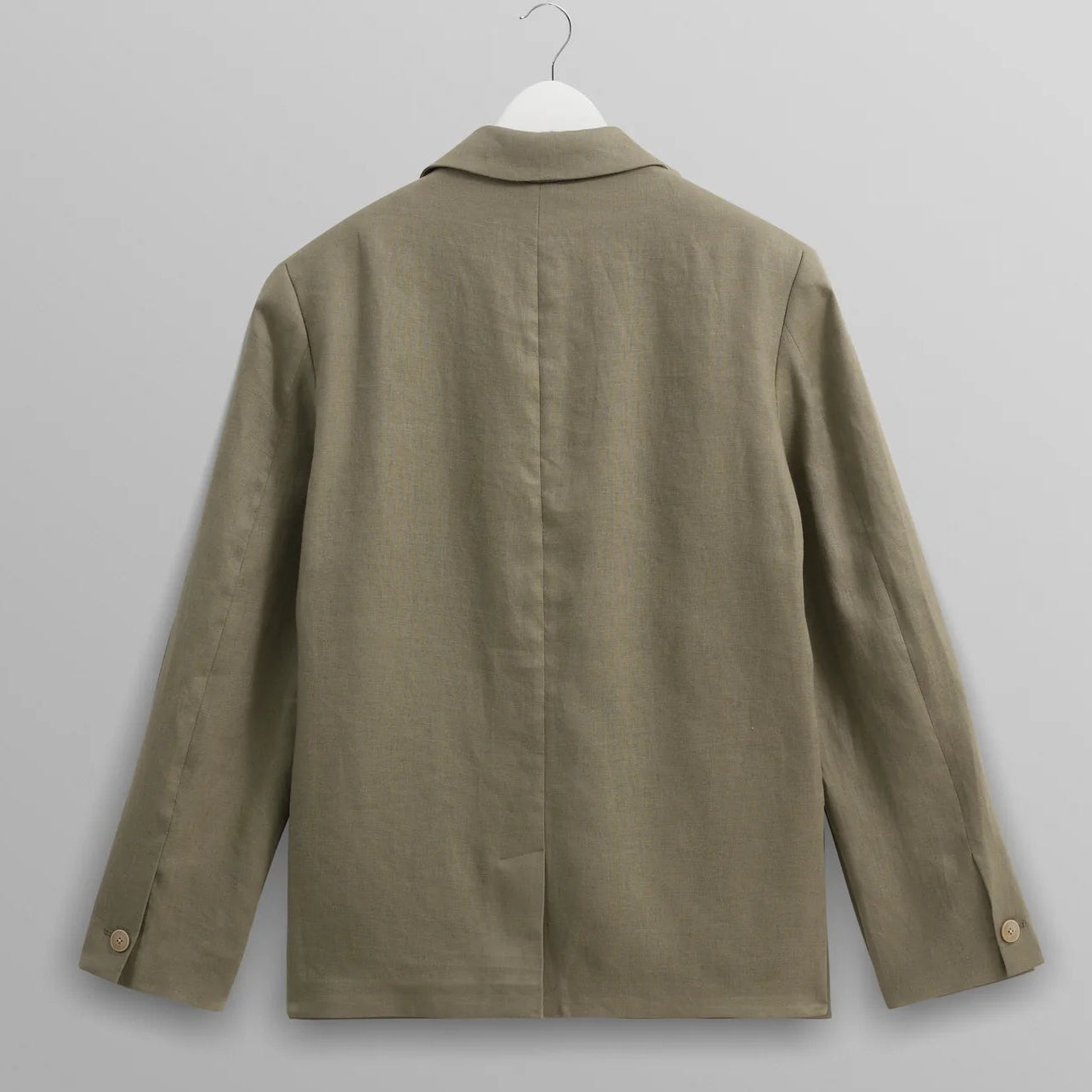 Wax London Fintry Linen Khaki Blazer