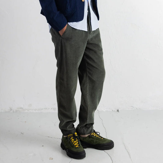 Folk Deep Sage Cord Drawcord Assembly Pant