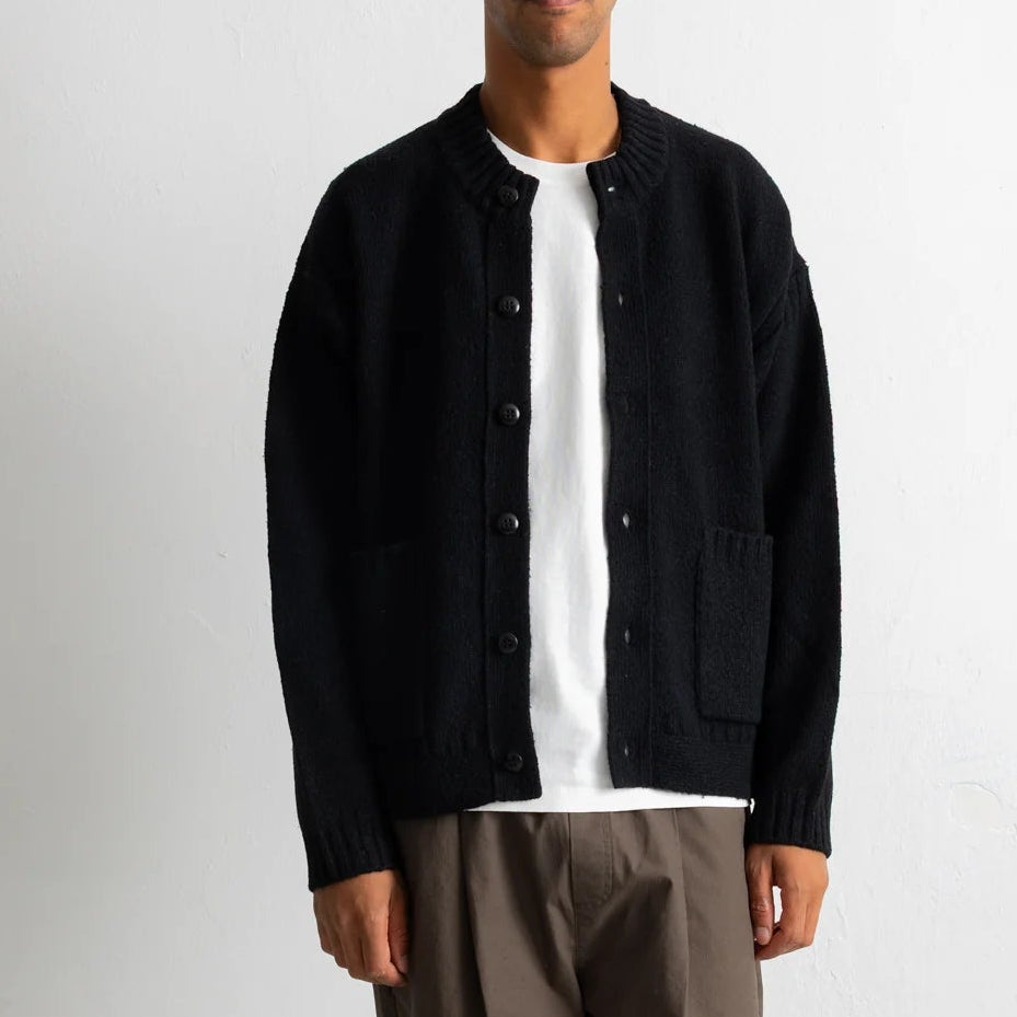 Folk Knitted Black Jacket