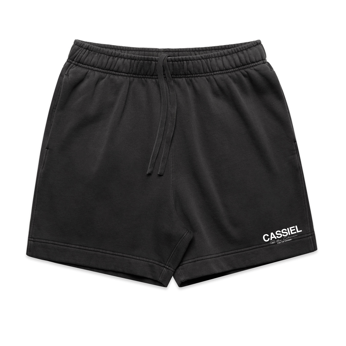 Cassiel For The Chosen Faded Black Sweat Short