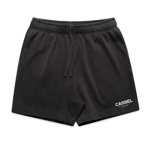 Cassiel For The Chosen Faded Black Sweat Short