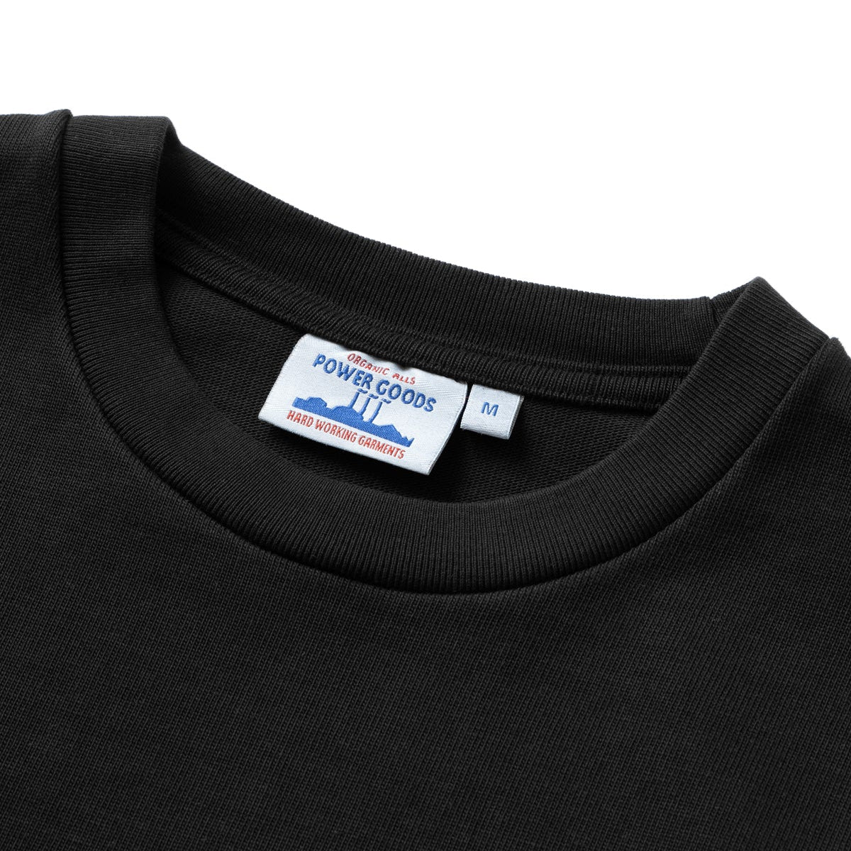 Power Goods Super Weight Black Tee
