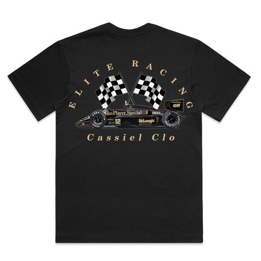 Cassiel Clo Elite Racing Box Black Tee