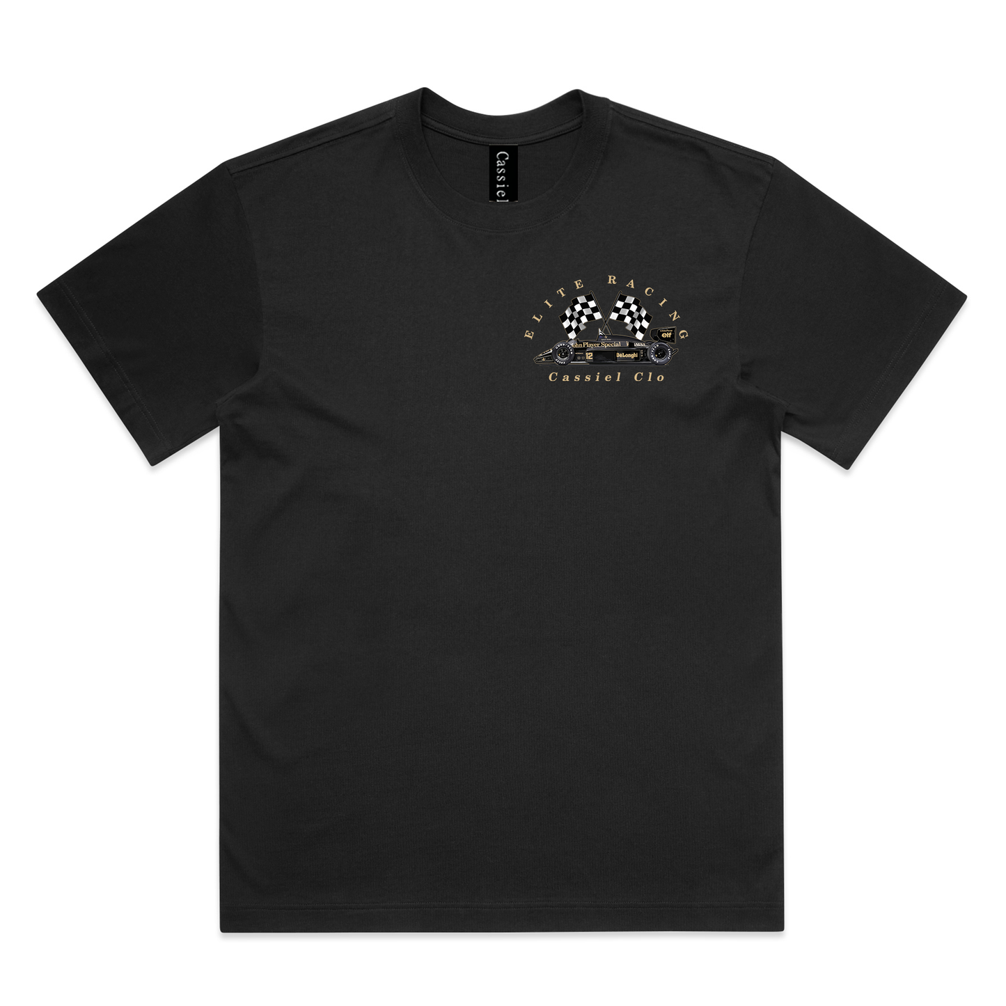 Cassiel Clo Elite Racing Box Black Tee