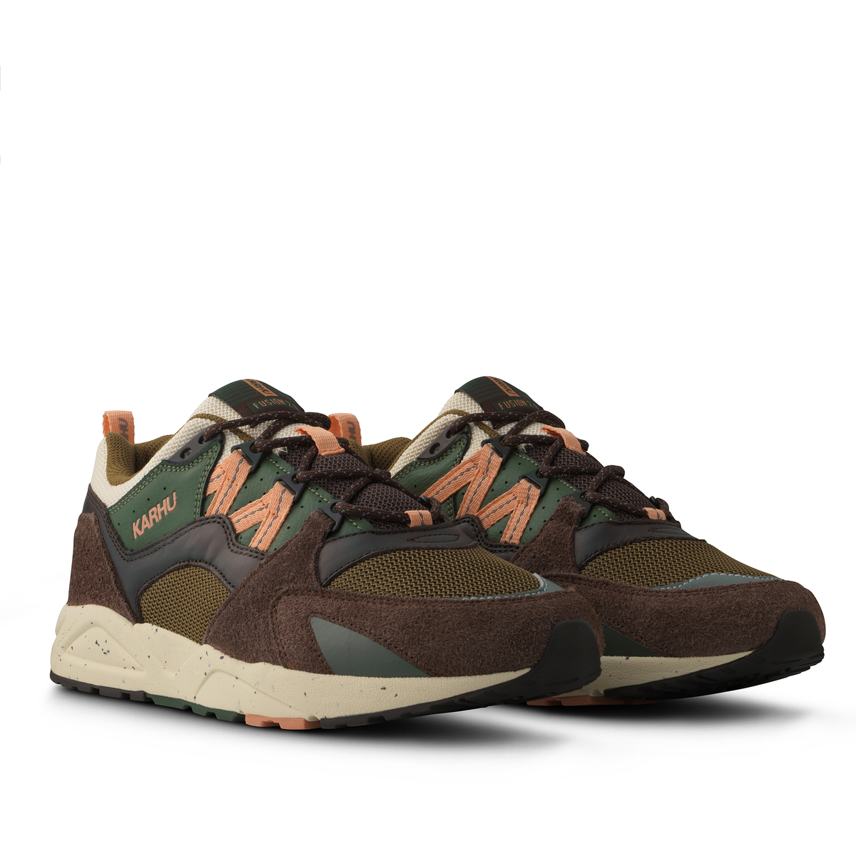 Karhu Fusion 2.0 Shaved Chocolate Peach Bloom Trainer